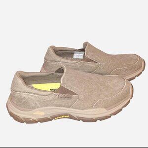 Sketchers Good Year men's brown and tan slip-on loafers, size 10.5